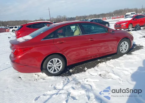 2012 Hyundai Sonata Gls из США, поврежденный, VIN 5NPEB4AC3CH479098